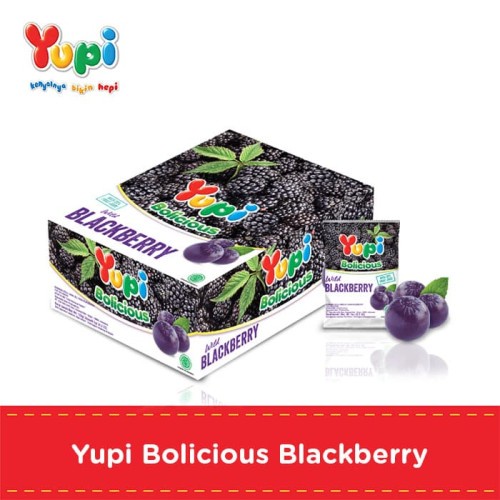 

Yupi Bolicious Blackberry 5g*24pcs