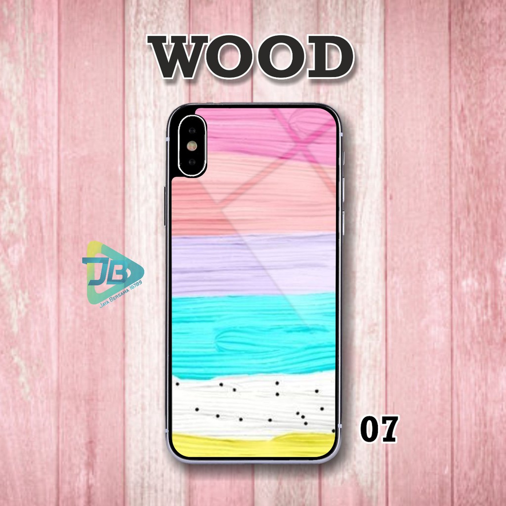 Hardcase 2D glossy WOOD samsung A21 A21S A40 A50 A30S A50S A51 M40S A60 A70 A70S A81 M10 JB2137