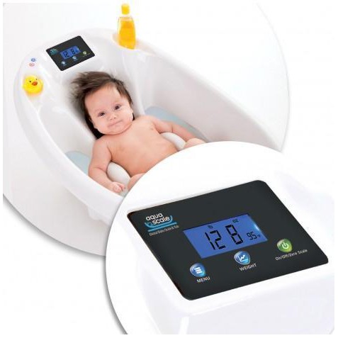 Baby Bath Aquascale White