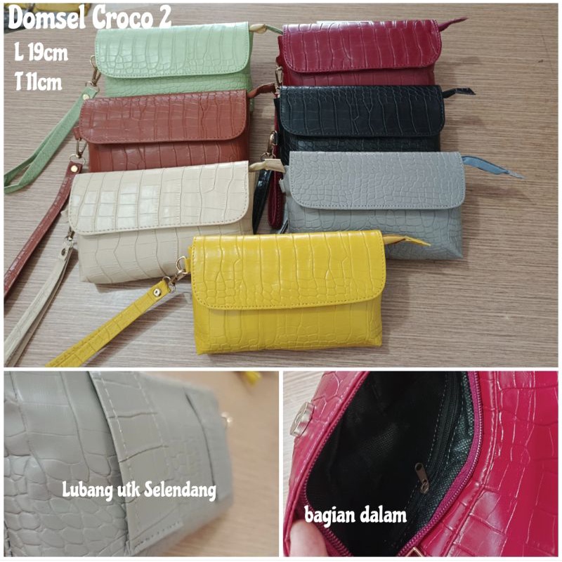 Persegi Dompet Selendang, Domsel Croco Clasic