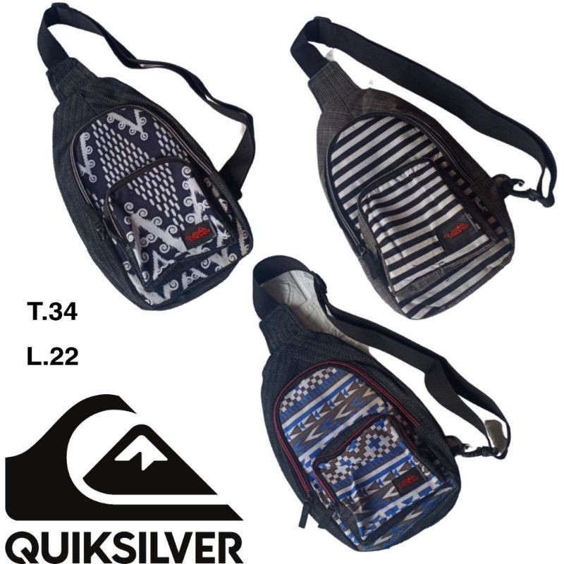 bodybag tas selempang quiksilver