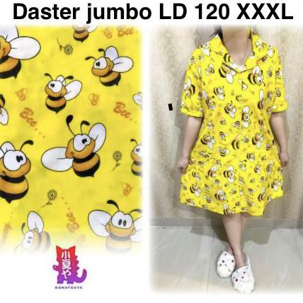 Best Seller # Tsb - Daster Jumbo Lebah Ld120 Xxl - Kuning