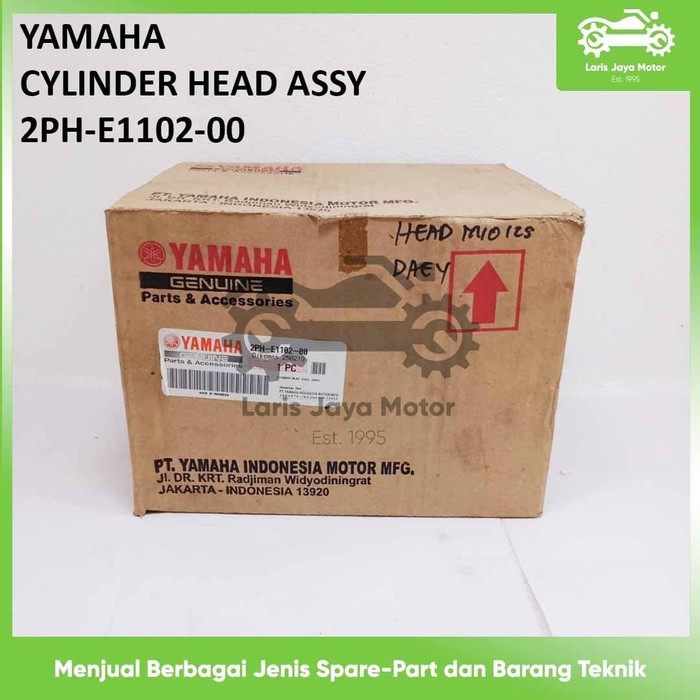 CYLINDER HEAD SILINDER MIO, SOUL ,GT 125, MIO 125 2PH-E112-00 ORIGINAL ASLI YAMAHA SILINDER ATAS MIO