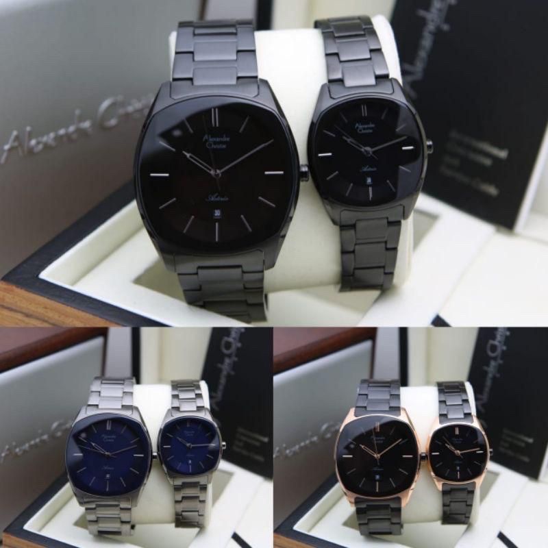 JAM TANGAN COUPLE ALEXANDRE CHRISTIE AC 8671 AC8671 ORIGINAL