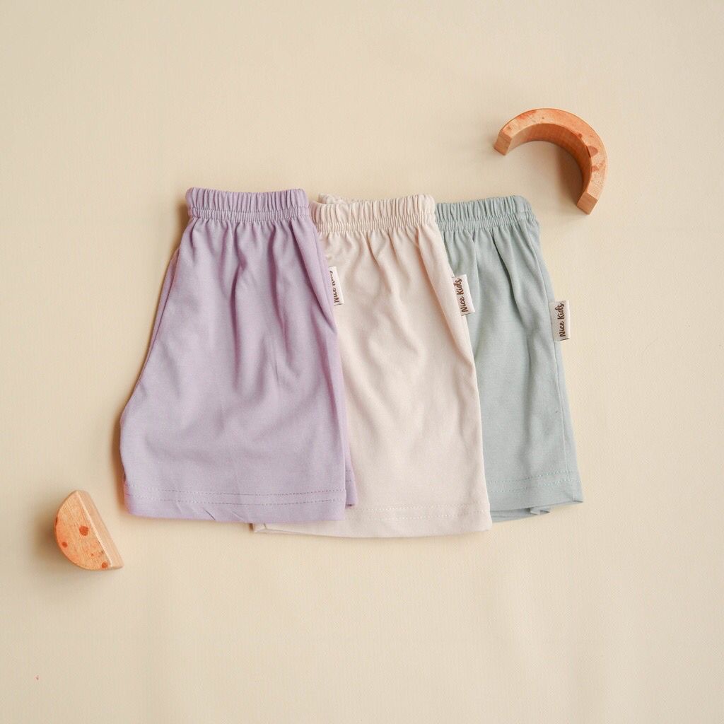 NICE KIDS NICEKIDS BASIC SHORT CELANA PENDEK ANAK CELANA PENDEK UNISEX 1-4 TAHUN
