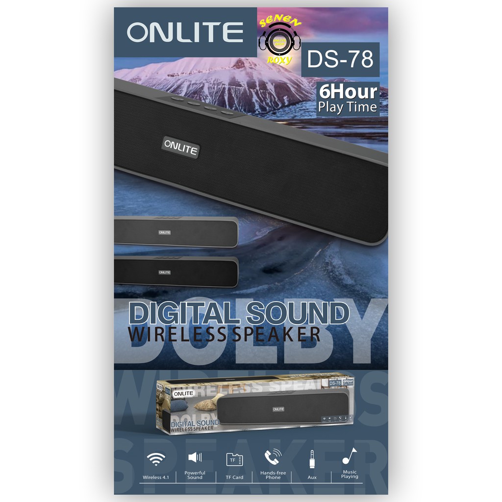 onlite bluetooth speaker ds 78 price