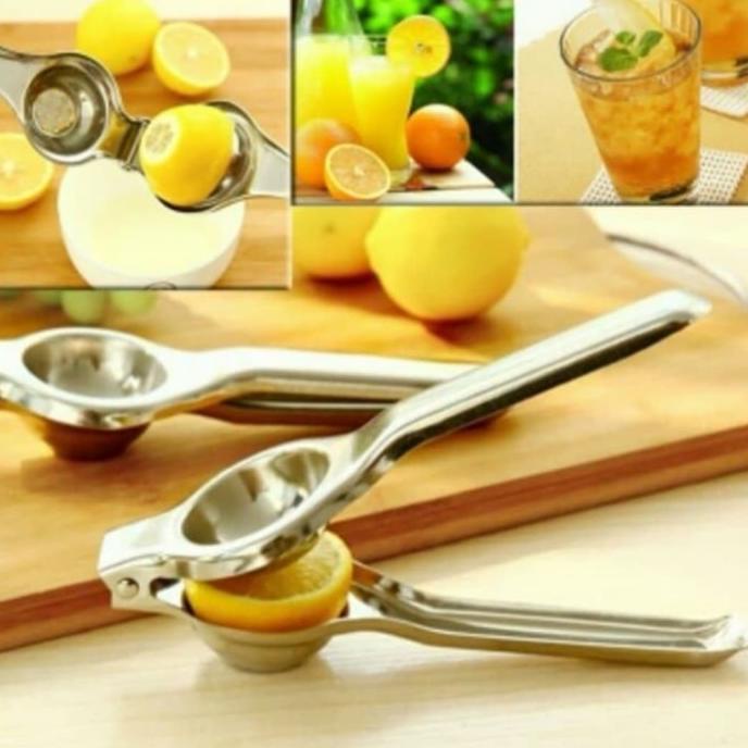 Perasan Jeruk Stainless / Perasan Lemon Stainless Manual