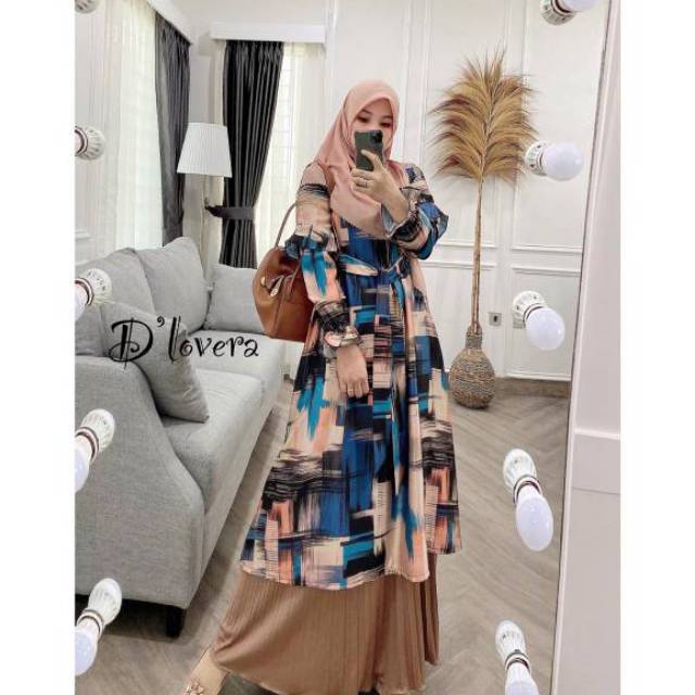 Ready calya tunik by dlovera ORIGINAL