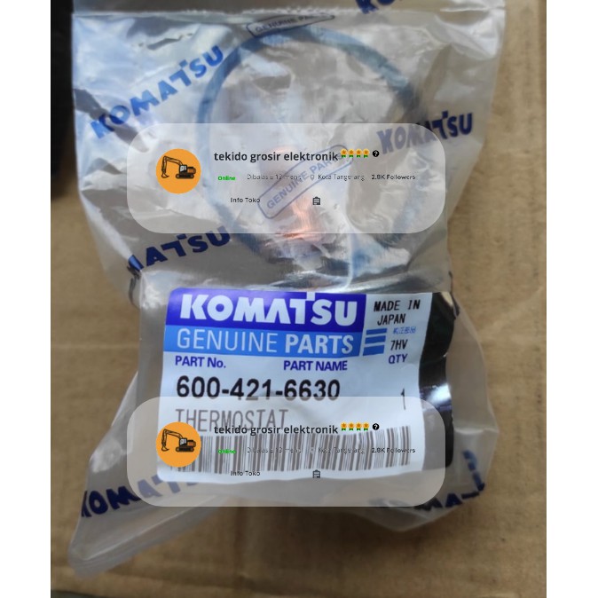 Thermostat Komatsu 600-421-6630 OEM