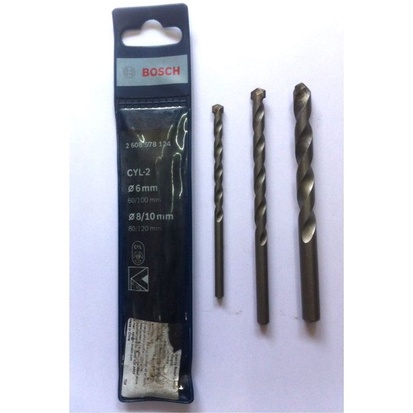 Mata Bor Beton Bosch Set isi 3pcs ORIGINAL BOSCH