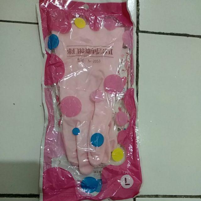 Stock Terakhir   Murah Flash Sale Sarung Tangan Karet Latex Teba Sarung Tangan Cuci Baju St388