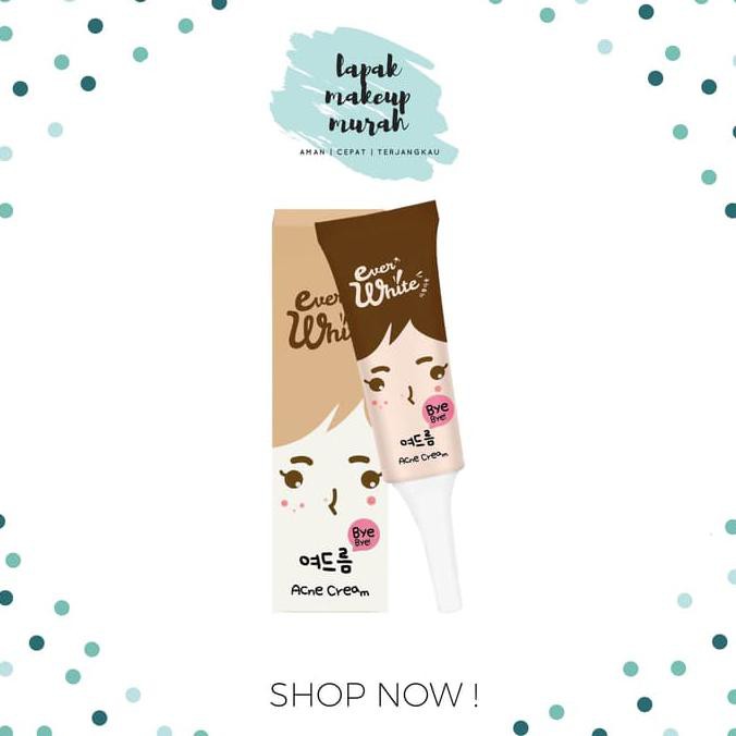 

PROMO Everwhite / Ever white Acne Cream / Obat Jerawat BPOM