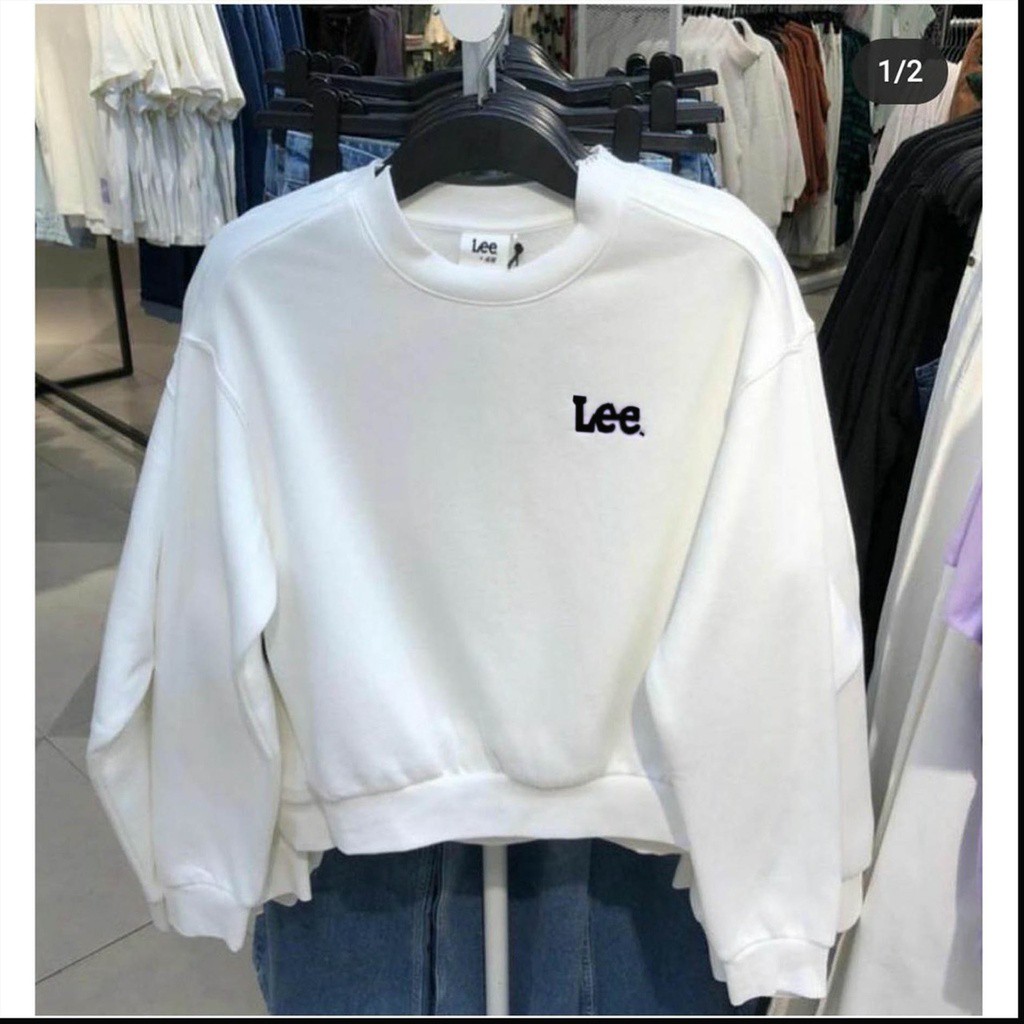 Sweater cewek Lee Basic Sweater Murah Bahan BABYTERRY