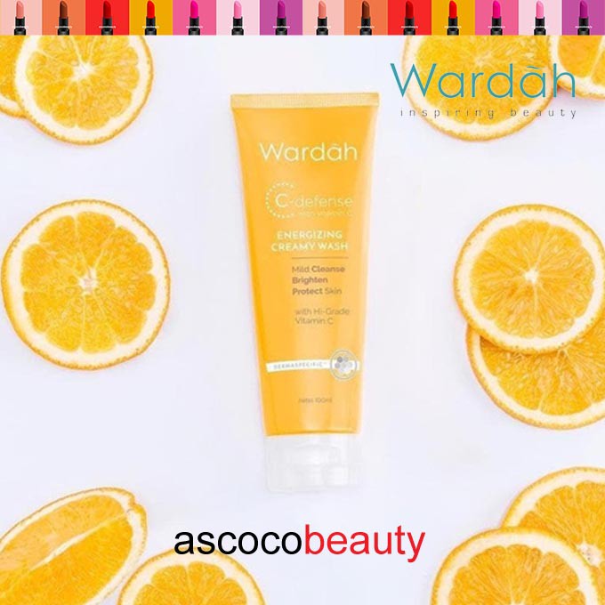 Wardah C-Defense Series | Serum Creamy Facial Face Wash Face Mist ✰ ascocobeauty ✰