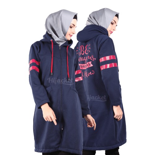 ALL HIJACKET BEAUTIX II JAKET MUSLIMAH II JAKET HIJABER II JAKET SYARI-BX ROYAL BLUE