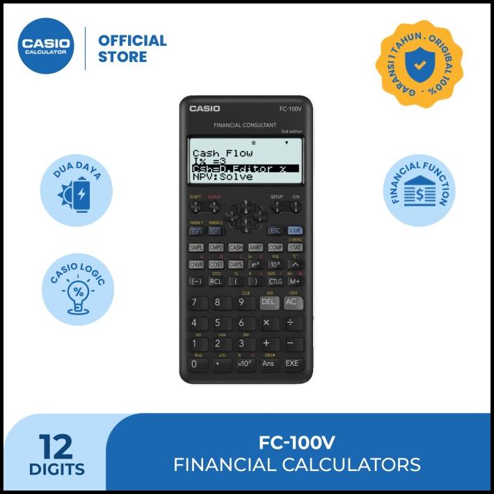 

Casio Financial Calculator Fc-100V