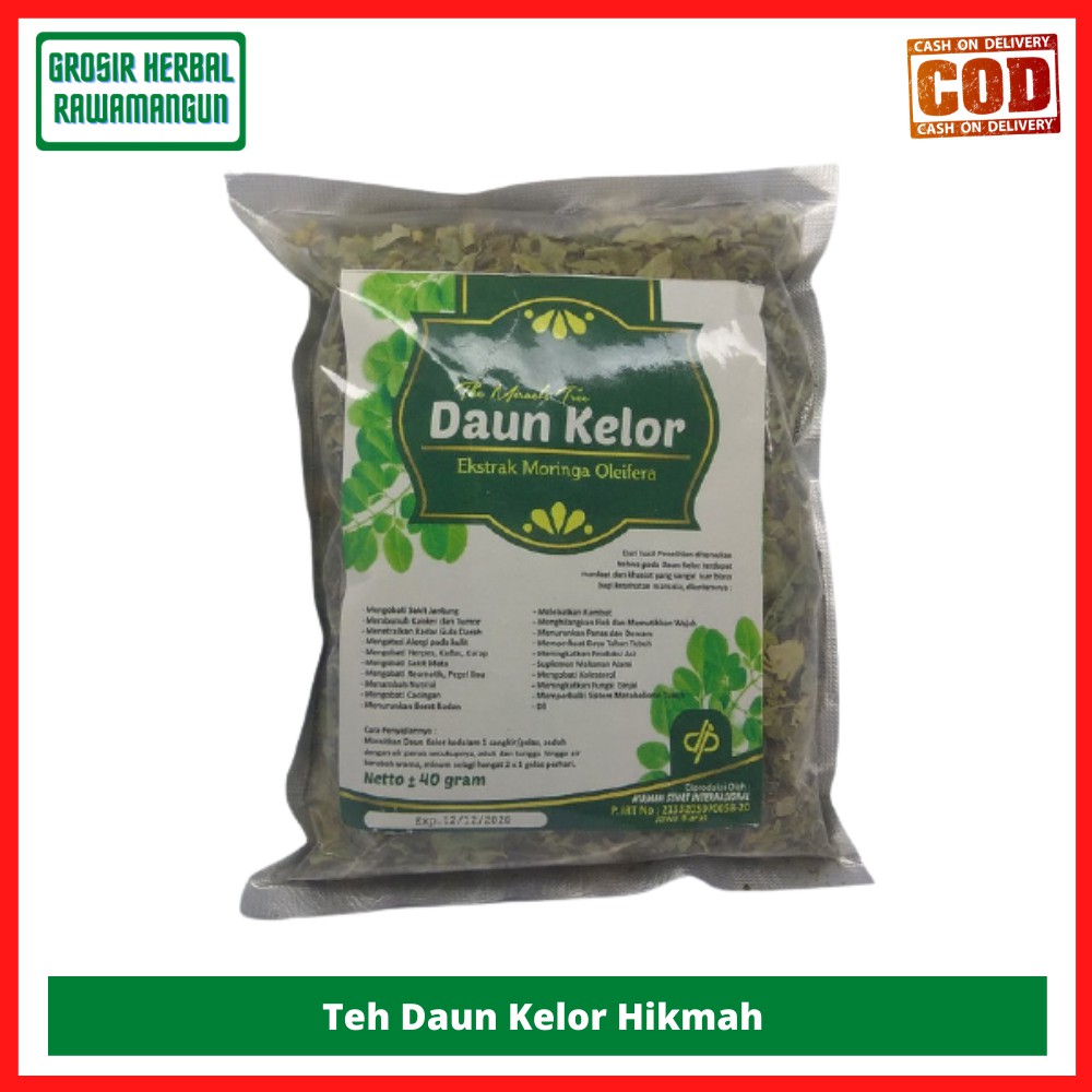 

Teh Daun Kelor Hikmah 40 gram