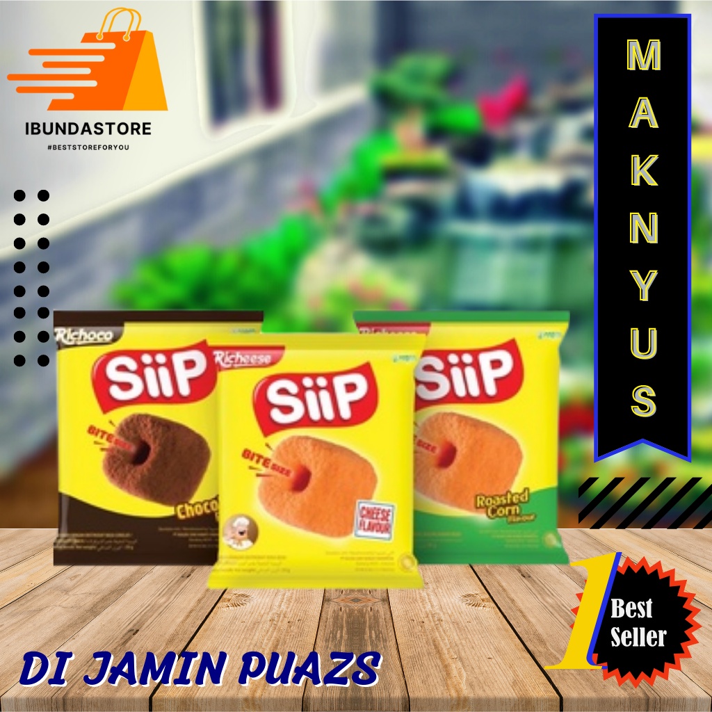 

Siip Bites All Variant 20 x 5g / Snack Roll Aneka Rasa / Agen snack murah surabaya / Camilan / Jagung Bakar / Coklat / Keju / Camilan New Normal / IBUNDASTORE