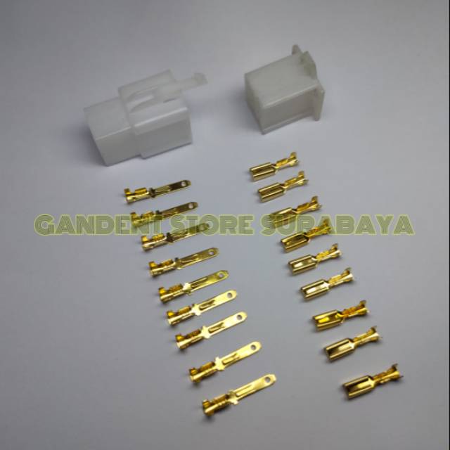 Konektor soket skun 9 pin connector socket mobil motor