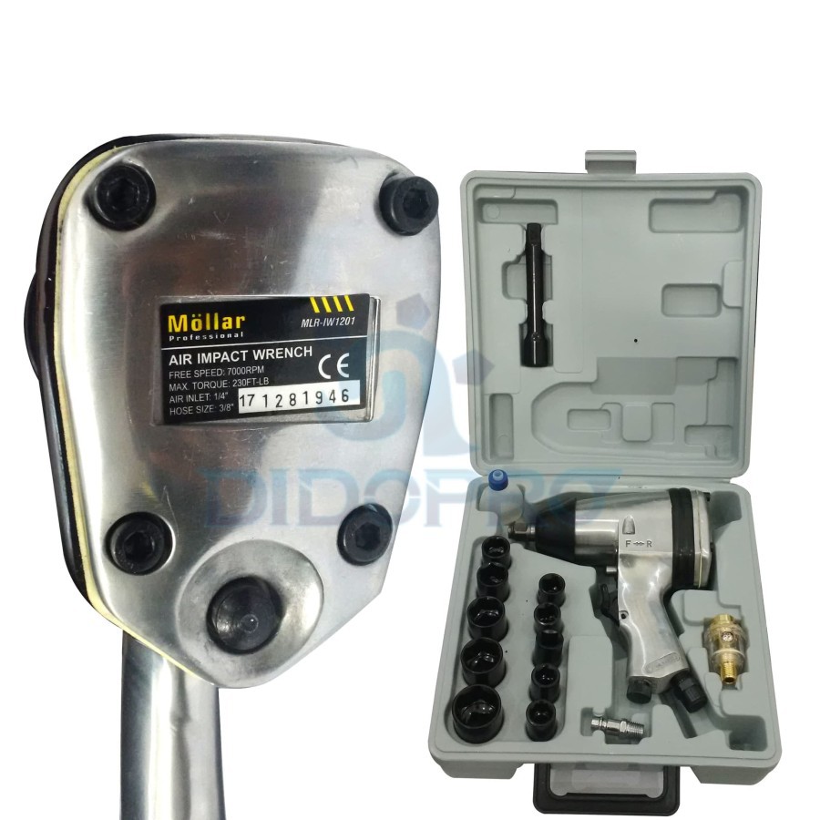 Air Impact Wrench Mollar Pembuka Baut Murah