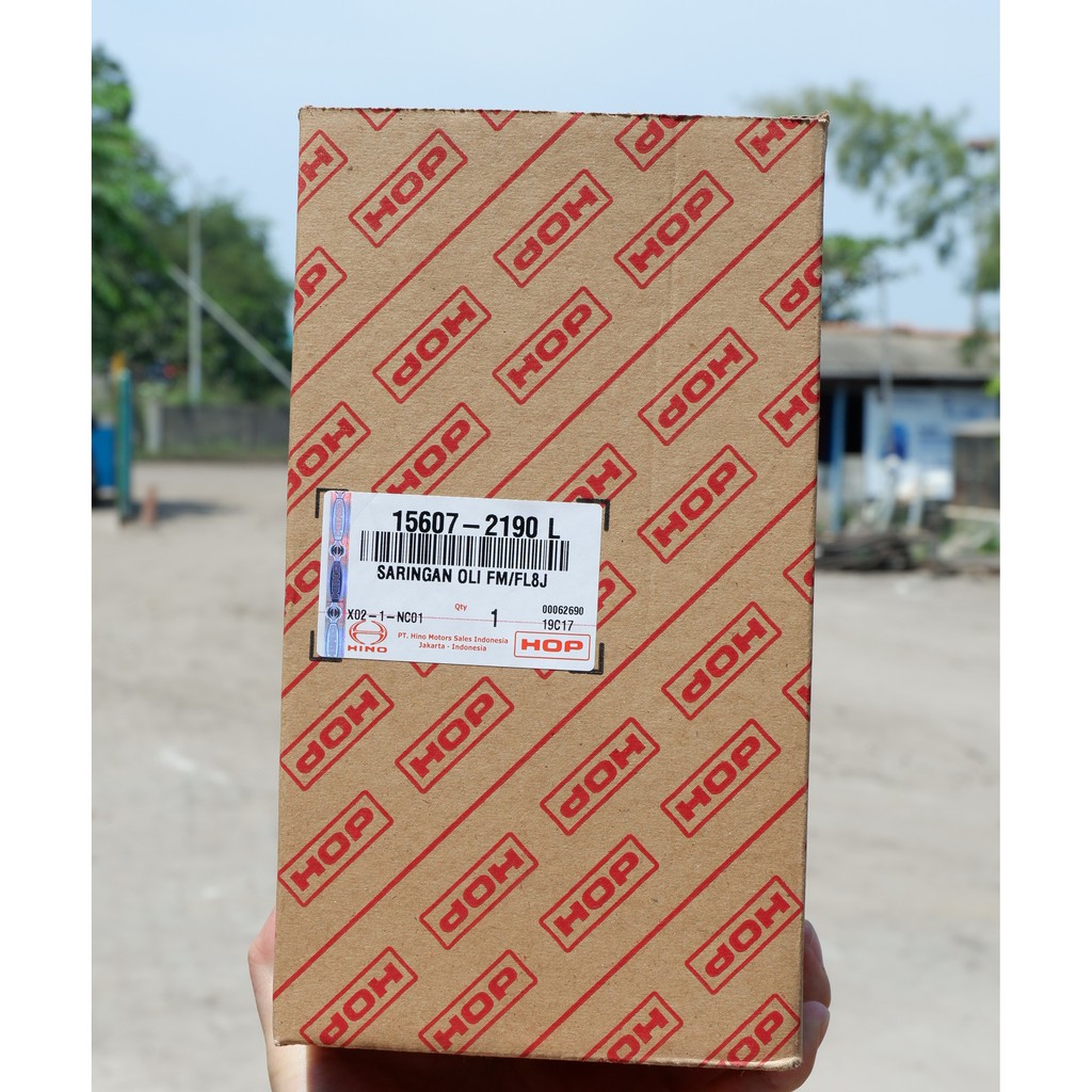 Oil Filter Saringan Oli Truk Hino FM FL FG SG HOP 156072190L Truck