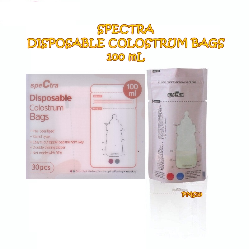 PMS59 KANTONG ASI SPECTRA DISPOSABLE COLOSTRUM BAGS 100 mL