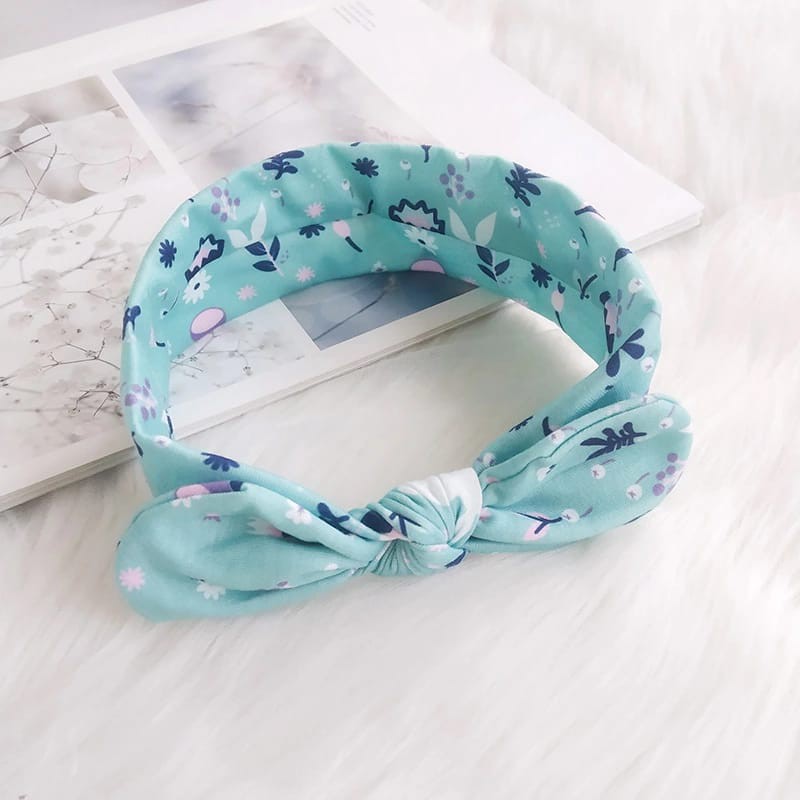 (Pimenova) Set Bandana 3 in 1 Bayi Baru Lahir Bando Bayi Perempuan  Bandana Newborn  Headband Set