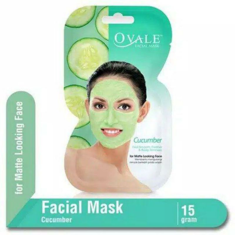 Ovale Face Mask  masker Wajah Sachet