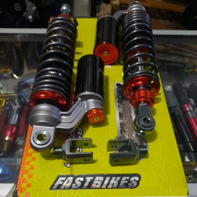 #SHOCK BREKER TABUNG FASTBIKES RACING, COPY KTC,340MM, MOTOR,#JUPITER,#VEGA,#SUPRA,125,#SOGUN,#RX KING,#TIGER,#N MAX,#AEROX,#NUVO,DLL#SOK BELAKANG#UNIVERSAL #MOTOR#ASLI, #KUAT,#AWET#MURAH-1