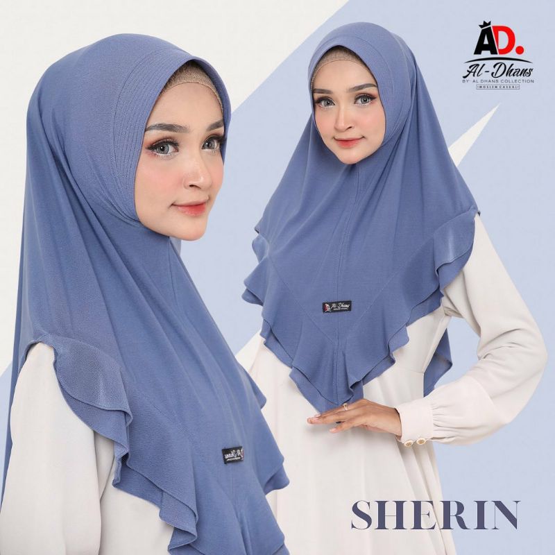 (Aldhans Sherin)•• Hijab Instan daily Aldhans - Jersey Irish