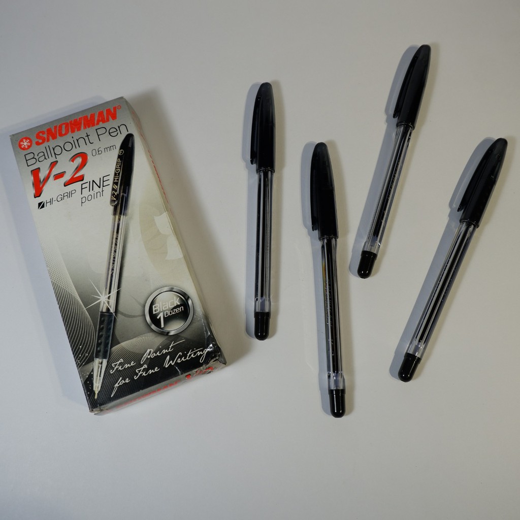 

PULPEN TINTA HITAM / BOLPEN SNOWMAN V 2 | ALHAZEN_BS