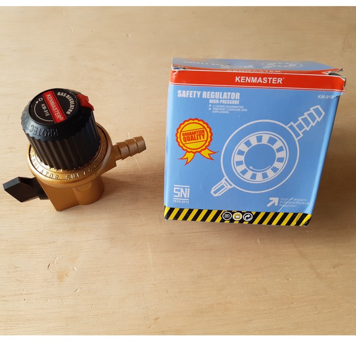 kepala gas regulator gas lpg kenmaster KM 919 high pressure SNI EAK