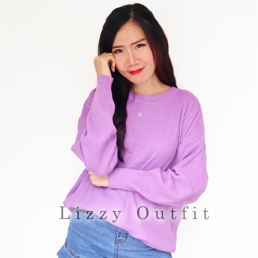 Lizzy - SWEATER OVERSIZE BOXY PREMIUM