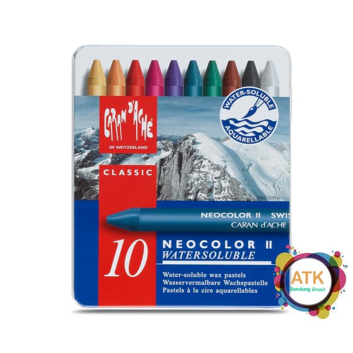 

CRAYON CARANDACHE NEOCOLOR II 10W