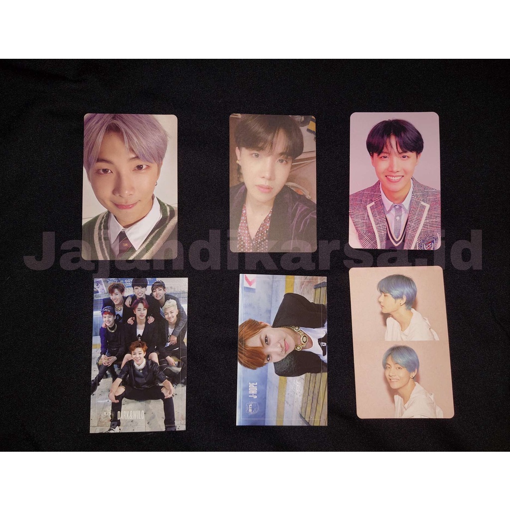 BTS MOTS || D&W || PERSONA || BTS WORLD PHOTOCARD OFFICIAL