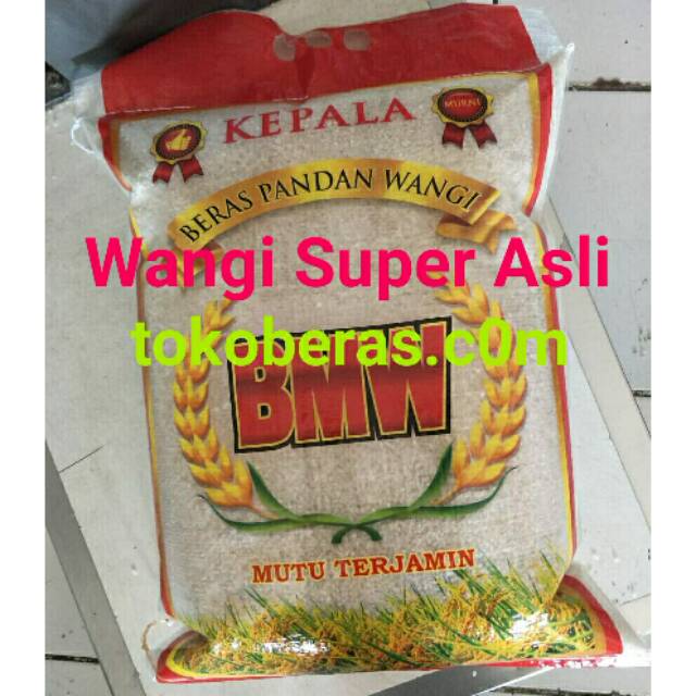 

Beras BMW Pandan Wangi Super 5 kg - GOSENDpi