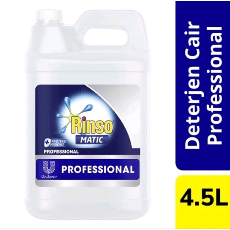 RINSO MATIC PROFESSIONAL | 4.5 LITER