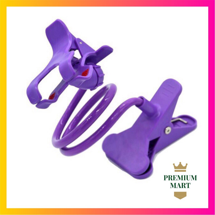 Lazy Pod Hp Holder Plastik Penyangga Tempel Sandaran