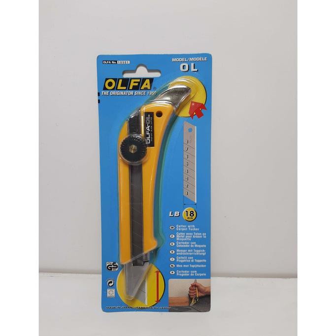 

Pisau Cutter 18mm OL Olfa Snap-Off Blade Cutter