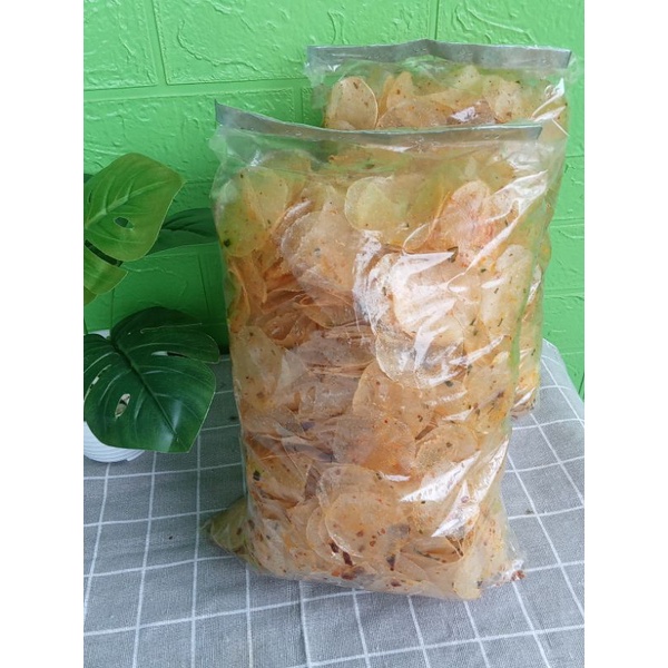 

kripca pedas 1kg keripik kaca pedas murah per/kg keripca enak pedas gurih keripik kaca ngeproh pikca ngeproh