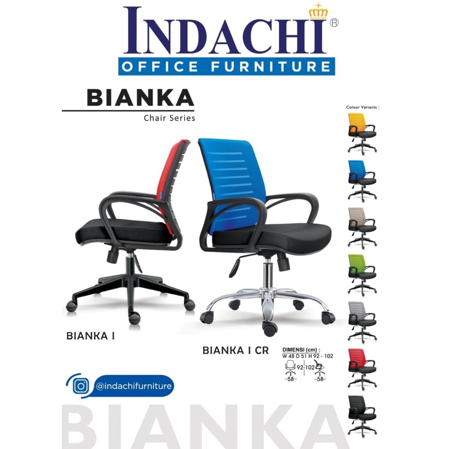 Kursi Kantor / Kerja / Belajar Indachi Type Bianka I