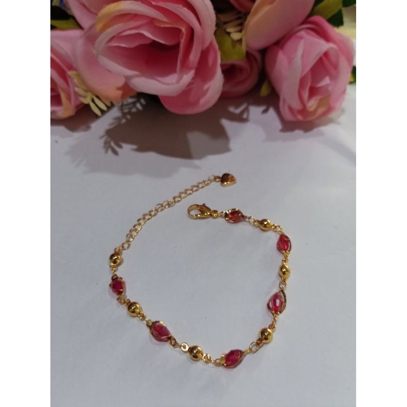 Gelang Rantai Lapis Emas