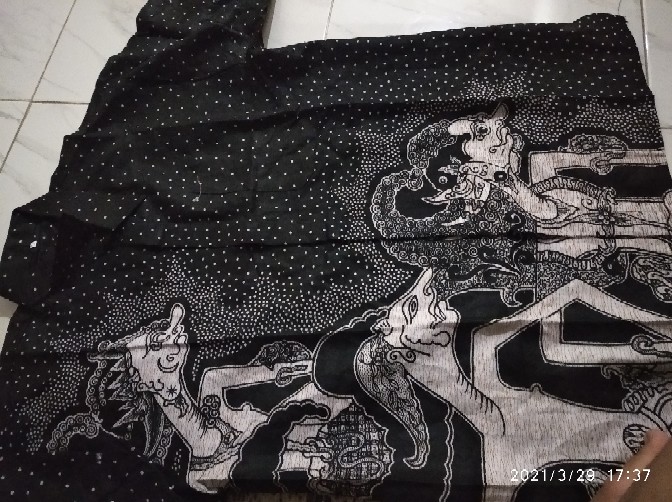 Kemeja Batik Lengan Pendek Size M L Xl