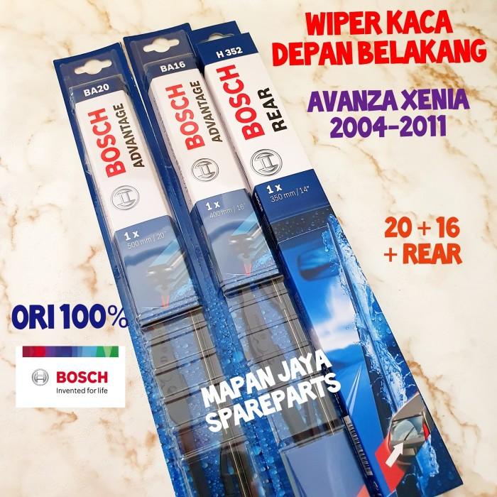 Wiper Set Avanza Xenia Depan-Belakang Bosch