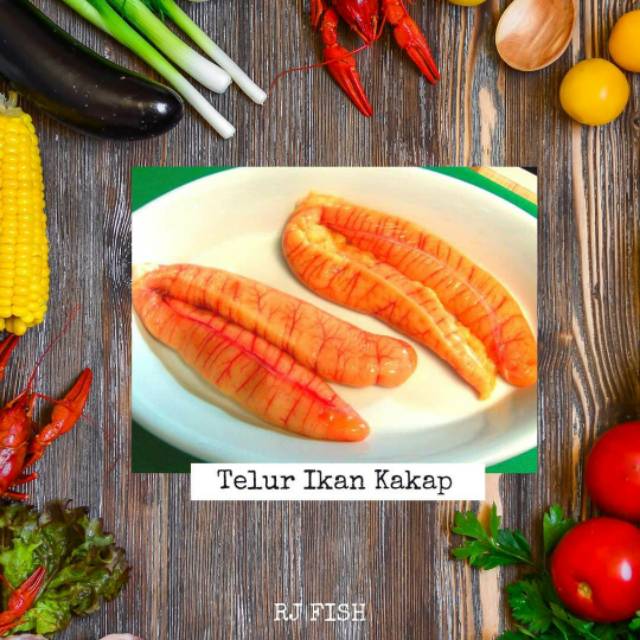 

Telur Ikan Kakap Fresh Beku RJ Fish 1Kg