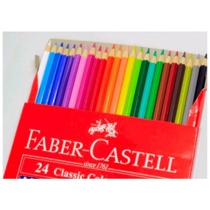 

PINSIL WARNA FABER CASTLE ISI 24 WARNA