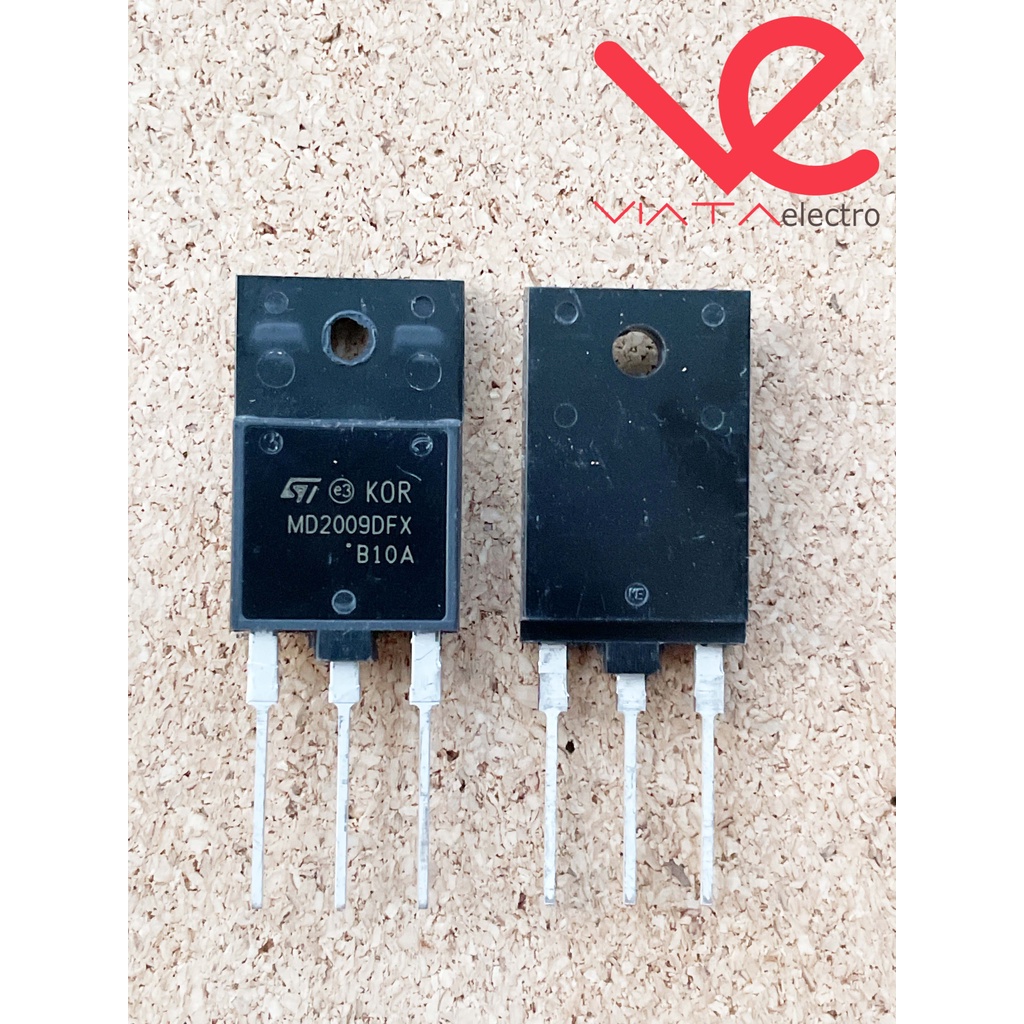 MD2009DFX (1 BUAH) ASLI ORIGINAL TRANSISTOR POWER MD2009 DFX ORI MERK ST MD 2009 DFX