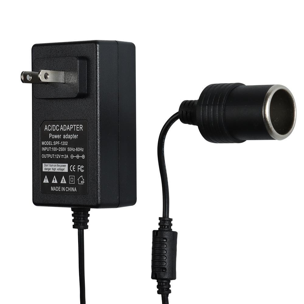 POPULAR Populer Konverter AC Ke DC Universal Auto 24W US Plug