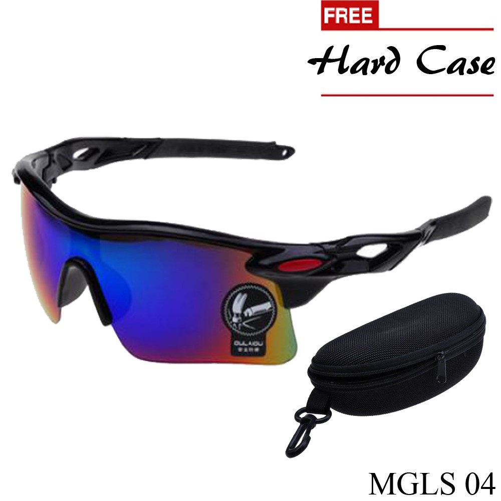 Kacamata Anti Radiasi Polycarbonate Hitam – MGLS 04