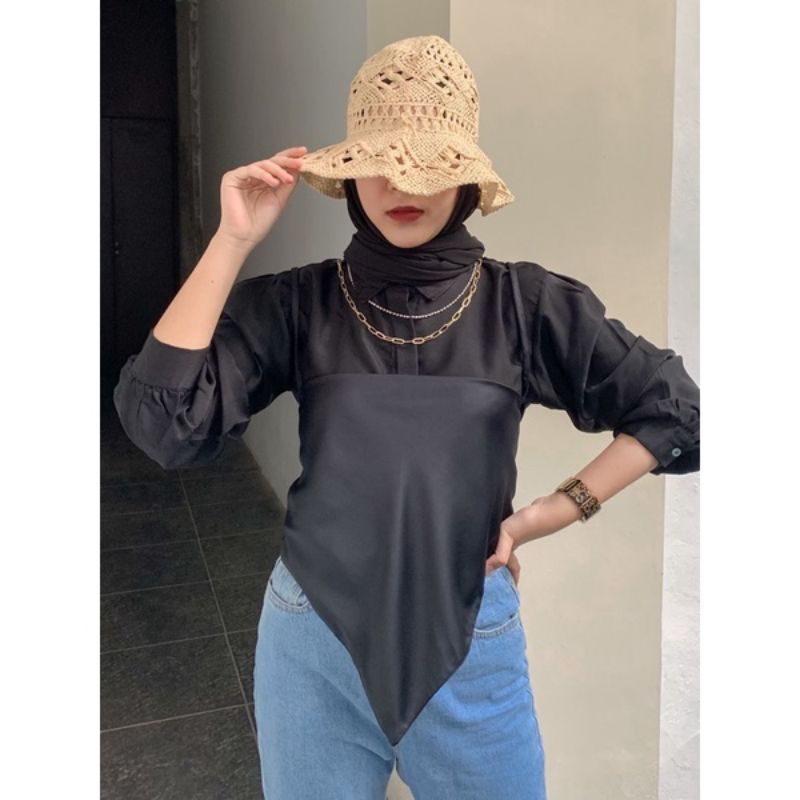 BANDANA SATIN SILK / TANKTOP SCRAFT